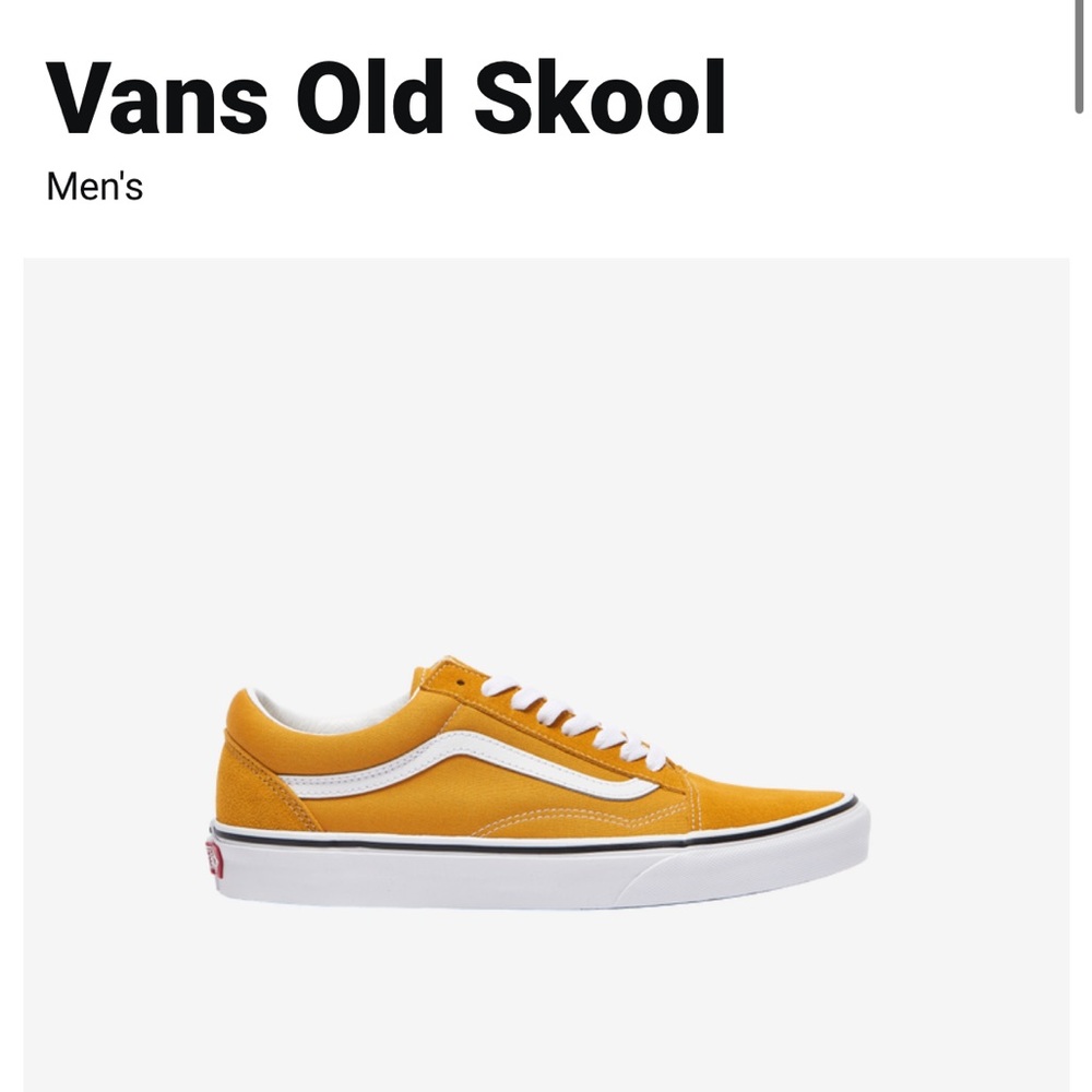 Vans Old Skool, Yellow